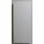 Masterwatt Design elektrische radiator verticaal RF Zwart, 1200 Watt, 450 x 1.050 x 68 mm