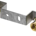 TECEflex geminibeugel met muurplaten silicium brons 150 mm 16 x Rp 1/2"