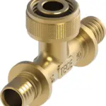 TECEflex snel adapter T-stuk uitgang silicium bron 16 mm x 1/2"x 16 mm