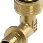 TECEflex snel adapter knie 90° silicium brons afmetin 16 mm x 1/2"