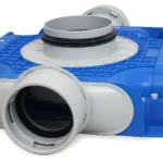 Vent-Axia Uniflexplus ventilatie subverdeelbox 4x Ø90mm met tuit Tuit diameter Ø125mm