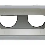 Vent-Axia Uniflexplus wandcollector achteraansluiting 2x Ø90 mm