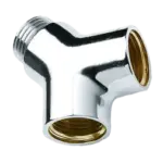 BONFIX Draad verchroomd Y-stuk 1/2" bi. x 1/2" bu. x 1/2 bi.