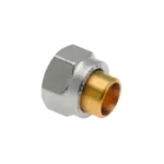 BONFIX Chroom 2-delige koppeling M24 x 15 mm