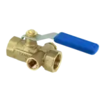 BONFIX Kogelstopkraan 1/2" x 1/2" bi.dr. met aftap