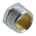 BONFIX draad verloopring 3/4" x 1/2" chroom