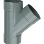 PVC Lijm T-Stuk 45° grijs 32 3M