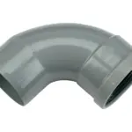 PVC Manchet Bocht 90° grijs 110 SN8 M/M